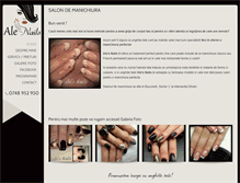 Tablet Screenshot of manichiura.net